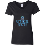 Utica Yeti Ladies' 5.3 oz. V-Neck T-Shirt