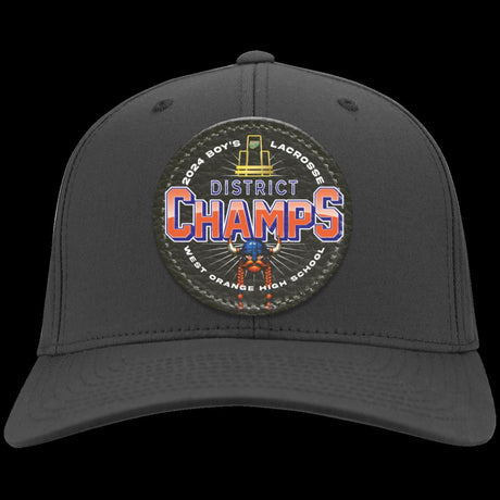 West orange District championship Leather Patch Hat