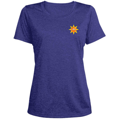 Sun Apprentice Ladies' Heather Scoop Neck Performance Tee