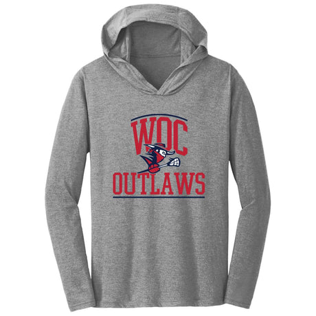 Outlaws  Triblend T-Shirt Hoodie