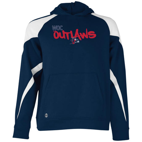 Outlaws  Youth Athletic Colorblock Fleece Hoodie