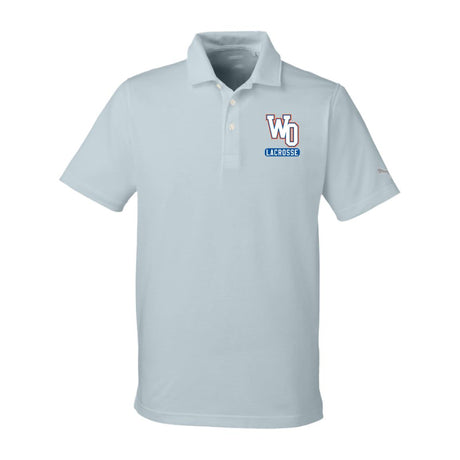 West orange Puma Mens Fusion Polo