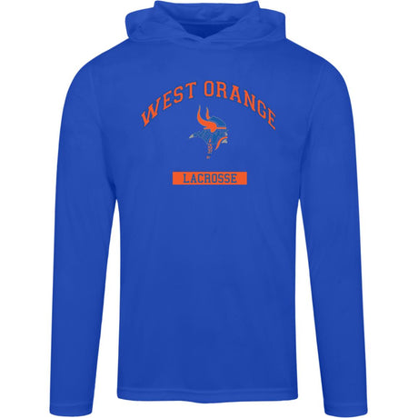 West Orange Lacrosse Team 365 Mens Zone Hooded Tee