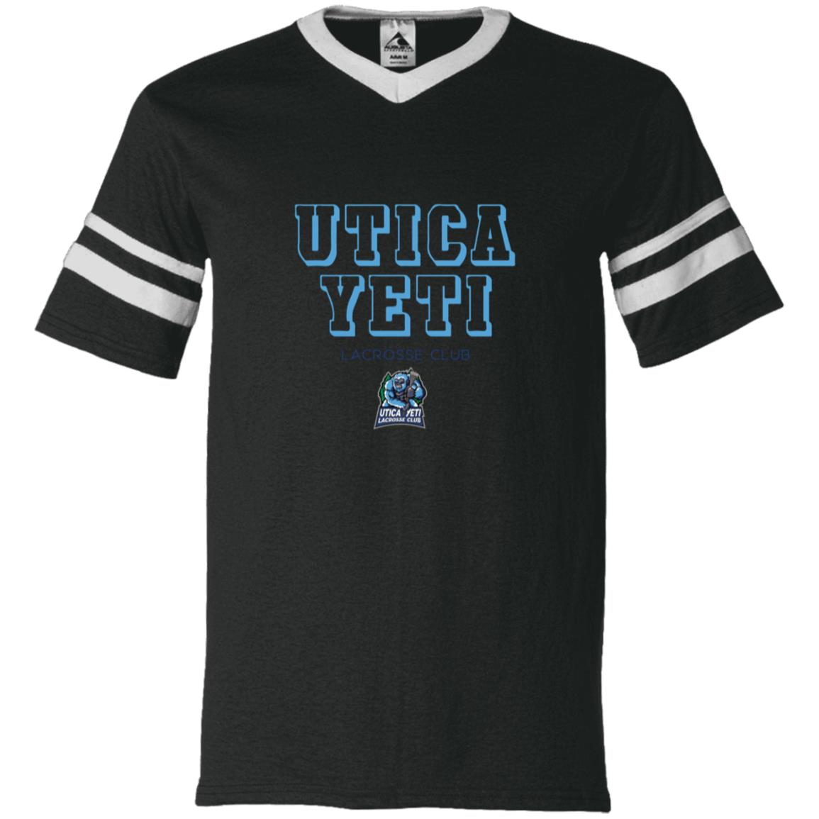 Utica Yeti  V-Neck Sleeve Stripe Jersey