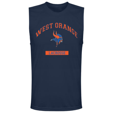 West Orange Lacrosse Team 365 Mens Zone Muscle Tee