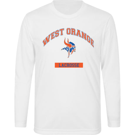 West Orange Lacrosse Team 365 Kids Zone Long Sleeve Tee