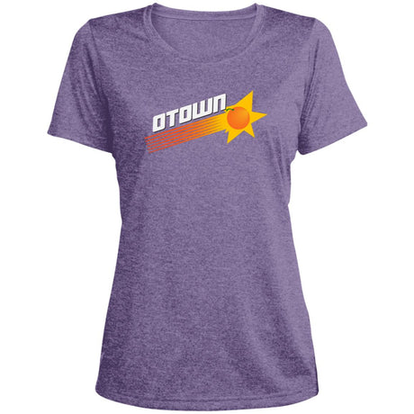 Otown Apprentice Ladies' Heather Scoop Neck Performance Tee