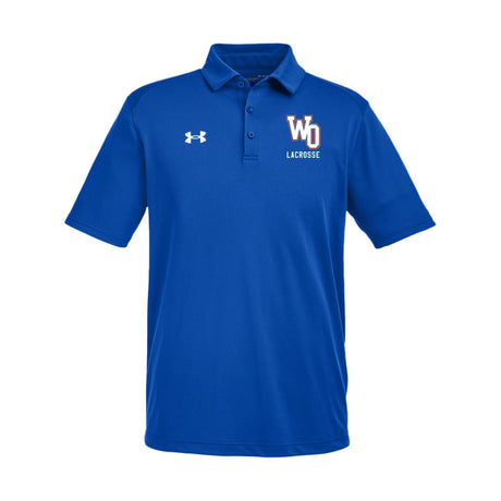 West orange Under Armour Mens Tech Polo