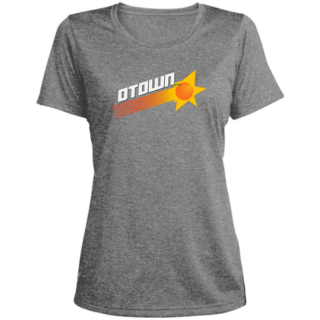 Otown Apprentice Ladies' Heather Scoop Neck Performance Tee