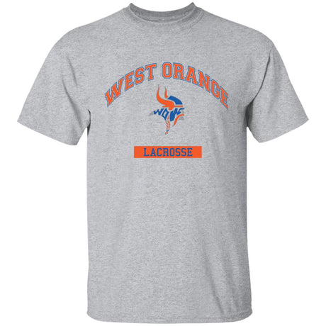 West Orange Lacrosse Youth 5.3 oz 100% Cotton T-Shirt