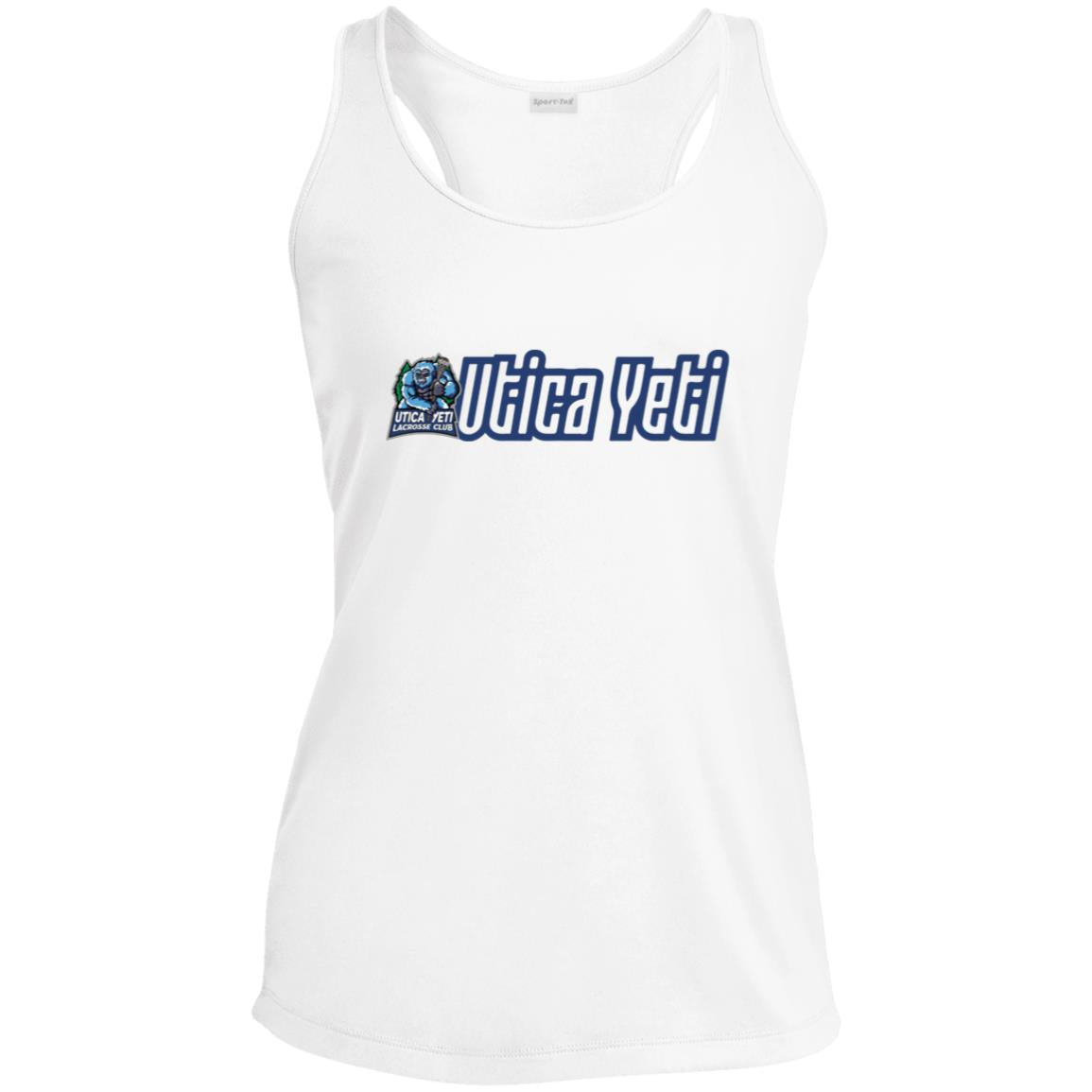 Utica Yeti Ladies' Performance Racerback Tank