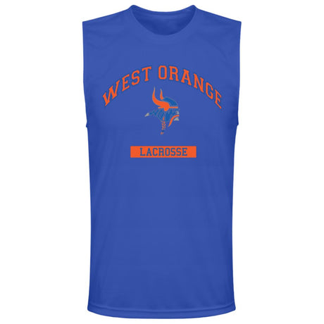 West Orange Lacrosse Team 365 Mens Zone Muscle Tee