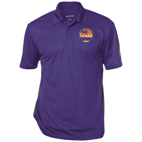 Eco Curbs Performance Textured Three-Button Polo