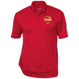 Eco Curbs Performance Textured Three-Button Polo