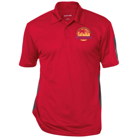 Eco Curbs Performance Textured Three-Button Polo