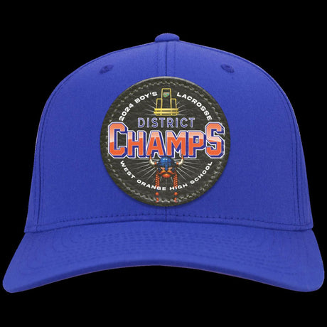 West orange District championship Leather Patch Hat