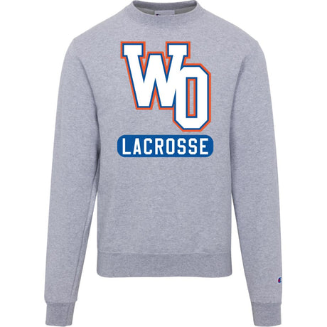 West orange Champion Mens Powerblend Crewneck Sweatshirt