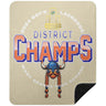 West Orange District Champions  Premium Black Sherpa Blanket 50x60