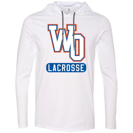 West orange Gildan LS T-Shirt Hoodie