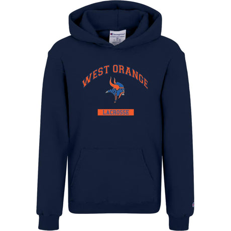 West Orange Lacrosse Champion Kids Powerblend Hoodie