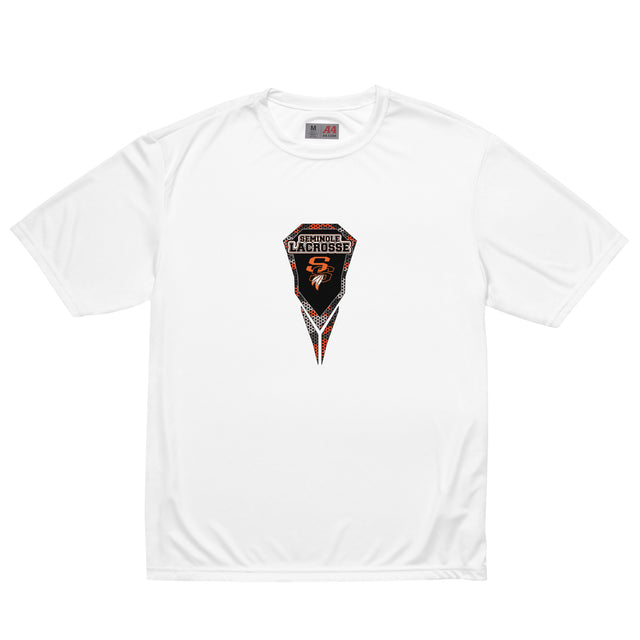 Seminole Lacrosse Unisex performance crew neck t-shirt