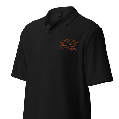 Noles Seminole Lacrosse Unisex pique polo shirt